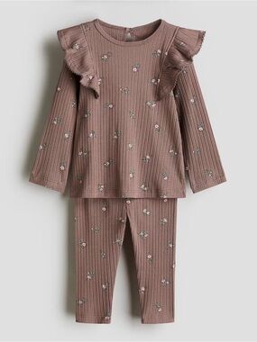 Ribbed H&M Matching Set